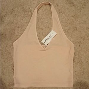 PacSun Halter Crop Tank